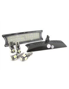 Kit Plafoniera Luci Led Di Cortesia Lettura BMW E53 2001-2005 Prima Facelift 4 Lampade Led T10 Canbus Incluso