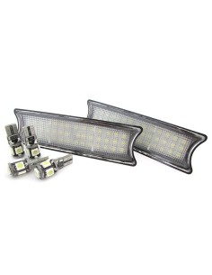 Kit Plafoniera Luci Led Di Cortesia Lettura BMW E53 2001-2005 Prima Facelift 4 Lampade Led T10 Canbus Incluso 2