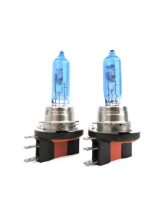 Lampada H15 12V 55/15W Con Effetto Xenon Bianco 5000K PGJ23t-1 Luci Diurne Golf 6 VI 2