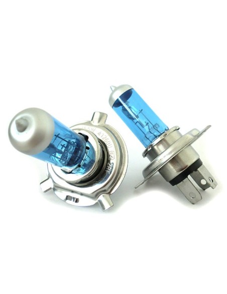 Lampada H4 24V 75W/70W P43t Con Effetto XENON Bianco Camion
