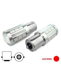 Lampada Led BA15S 1156 P21W 21 Smd 5730 Rosso Luci Posizione Posteriore Auto 12V 24V Piedi Dritti Lente Ingrandimento