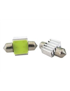 Lampada Led COB Siluro Canbus T11 C5W 31mm 4,5W DC12V Bianco Super Luminoso