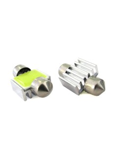 Lampada Led COB Siluro Canbus T11 C5W 31mm 4,5W DC12V Bianco Super Luminoso 2