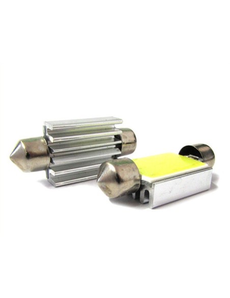 Lampada Led COB Siluro Canbus T11 C5W 39mm 4,5W DC12V Bianco Super Luminoso