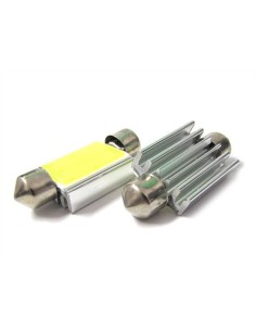 Lampada Led COB Siluro Canbus T11 C5W 42mm 4,5W DC12V Bianco Super Luminoso