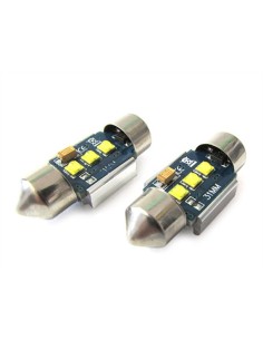 Lampada Led Siluro Canbus Pro 31mm 3 Smd Cree 3W No Errore 12V No Polarita Super Luminoso
