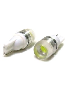 Lampada Led T10 W5W 1 Smd da 1W Bianco Luci Posizione 12V 360 Gradi 2
