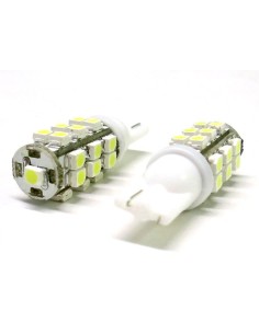 Lampada Led T10 W5W 25 Smd Bianco Luci Posizione 12V 2