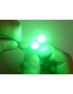 Lampada Led T10 W5W 5 Smd 5050 Colore Verde Luci Di Posizione 12V
