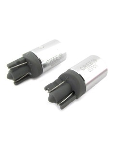 Lampada Led T10 W5W Canbus Pro 12V 3W Chip Cree XBD No Errore Luci Posizione 90 Gradi Bianco 2