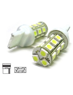 Lampada Led T20 W21W 7440 18 Smd Bianco Luci Frecce Retromarcia 12V