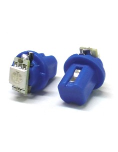 Lampada Led T5 B8.5D B8,5D Blue Luci Cruscotto e Strumentazione 12V 2