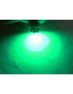 Lampada Led T5 B8.5D B8,5D Verde  Luci Cruscotto e Strumentazione 12V 2