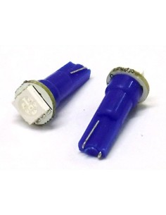 Lampada Led T5 W1,2W 1 Smd Blue Luci Cruscotto 12V