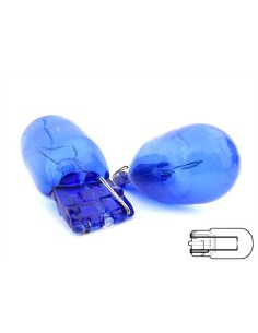 Lampada T20 W21W 12V 21W Effetto Xenon Bianco Mono Filamento Luci Frecce Stop