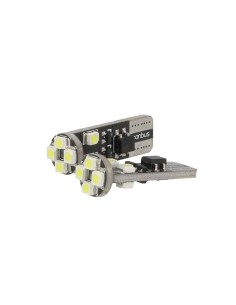Lampadina Led Canbus T10 W5W 8 Smd 3528 Bianco No Errore Check Luci 12V Senza Polarita 2