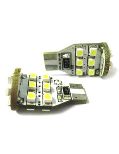 Lampadina Led T15 18 Smd 3528 Luci Posizione 12V Bianco 6000K 2