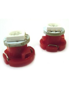 Lampadina Led T4.2 1 Smd 5050 Rosso Luci Cruscotti e Strumentazioni 12V DC