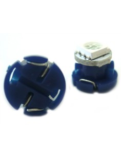 Lampadina Led T4.7 1 Smd 5050 Blu Blue Luce Cruscotto e Strumentazione 12V DC
