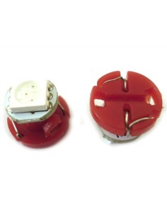 Lampadina Led T4.7 1 Smd 5050 Rosso Luce Cruscotto e Strumentazione 12V DC 2