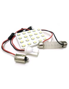 Pannello Lampada Led 20 Smd T10 BA9S Siluro Regolabile T11 Luci Abitacolo 2