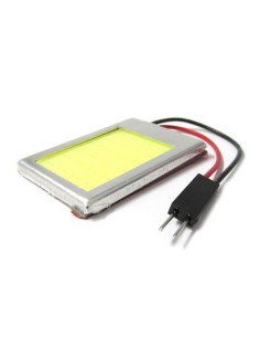 Pannello Lampada Led COB 24 Chip 12V 4,8W 38X27mm Siluro T11 Regolabile T10 W5W BA9S T4W 2