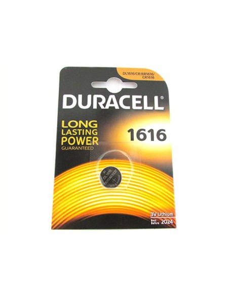 Pila Batteria Lithium A Bottone Duracell Litio 1616 DL1616 CR1616 BR1616 3V