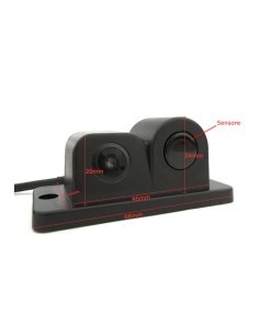 Video Parking Sensor 2 In 1 Telecamera Portatarga Con Sensore Parcheggio e Cicalino Incorporato