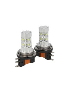 Lampada Led H15 Biluce 50W 12V Canbus Luci Marcia Diurne Bianco VW Golf 6 7 MK6 Tiguan Audi A6 Fiat Ducato Ford Kuga 2