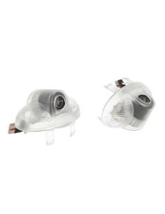Kit Luci Led Logo Proiettori Auto Portiere Mazda 8 Senza Modifica Plug &amp Play