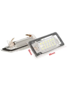 Kit Luci Targa Led Audi TT Da 1999 A 2006 Bianco OEM 8N0943021A 8N0943022A