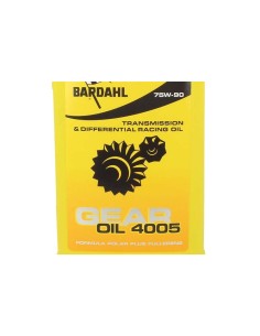 BARDAHL Gear Oil 4005 SAE Racing 75W90 Transmission &amp Differential Oil 1 LT 2