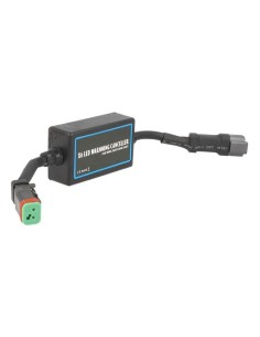 Filtro Resistenza Per Led Work Bar Light Warning Canceller 300W 12V Con Connettore DT 2