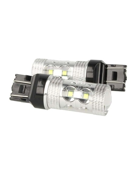 Lampada Led T20 Per Luci Diurne 50W 12V 24V W21/5W 7443 Per Dacia Duster Peugeot 208 Chevrolet Captiva