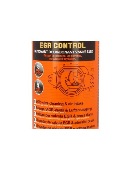 WARM UP EGR Control Pulitore Valvola EGR Curativo e Preventivo 400ml