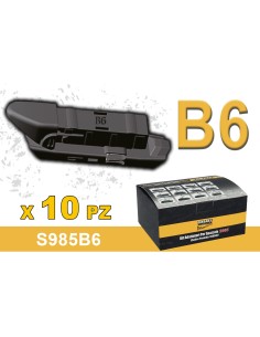 Kit 10 Attacchi B6 Per Spazzole Tergicristallo Carall S985 Flat e T191 Ibrida