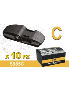 Kit 10 Attacchi C Per Spazzole Tergicristallo Carall S985 Flat e T191 Ibrida
