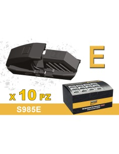 Kit 10 Attacchi E Per Spazzole Tergicristallo Carall S985 Flat e T191 Ibrida