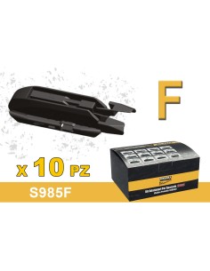 Kit 10 Attacchi F Per Spazzole Tergicristallo Carall S985 Flat e T191 Ibrida