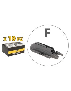 Kit 10 Attacchi F Per Spazzole Tergicristallo Carall S985 Flat e T191 Ibrida 2