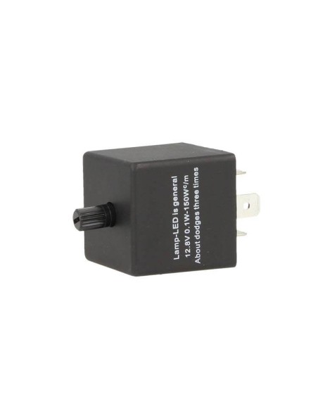 Flasher Led Lampeggiatore Rele Relay Frequenza Regolabile 3 Pin 12V CF14 Per Frecce Led Auto Europea Americano