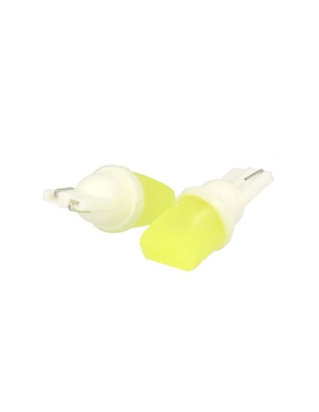 Lampada Led T10 W5W COB 1W 3D Chip Bianco 12V 360 Gradi