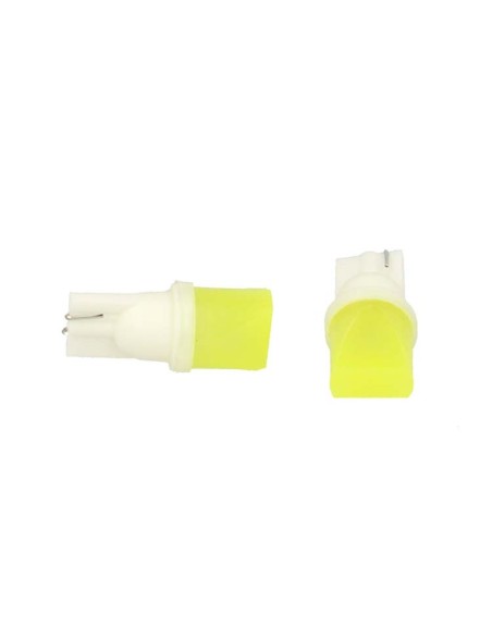 Lampada Led T10 W5W COB 1W 3D Chip Bianco 12V 360 Gradi