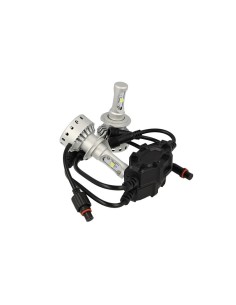 Kit Full Led Canbus H7 40W 5000 Lumens Dissipazione Con Ventilatore Ventola 12V 24V 2 Cree XHP 50 Lampada Corta Attacco Smontabi 2
