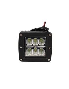 Fanale Luci Diurne A Led DRL Work Light Faro Da Lavoro Quadrato 12V 24V 24W (6X4W) IP67 Bianco 2