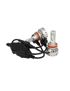 Kit Full Led Canbus H8 H11 H9 40W 5000 Lumens Con Ventilatore 12V 24V 2 Cree XHP 50 2