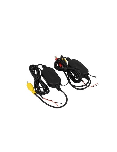 Kit Trasmettitore Ricevitore Video Wireless Per Telecamera Auto Retromarcia Monitor DVD 2,4G Cavo RCA 12V