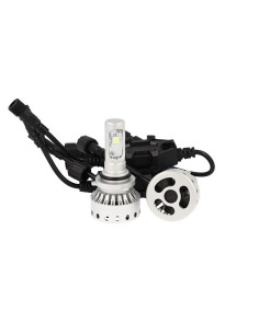 Kit Full Led Canbus HB4 9006 40W 5000 Lumens Con Ventilatore 12V 24V 2 Cree XHP 50 2