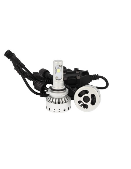 Kit Full Led Canbus HB4 9006 40W 5000 Lumens Con Ventilatore 12V 24V 2 Cree XHP 50