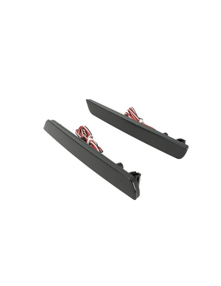 Kit 2 Fanali Posteriori A Led Nero Fume Per Mazda 3 Axela BK Sostituzione Riflettore Catarifrangente Originale